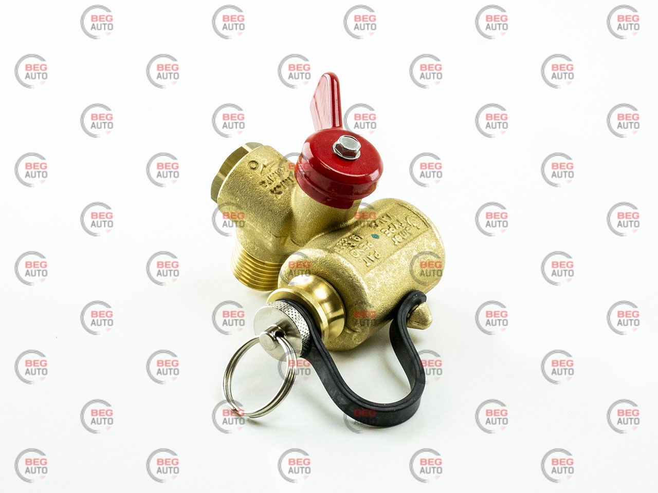 ЗЗП метан з флажком під трубку D6 (M12x1) +адаптер латун. з заглушкою, Emer