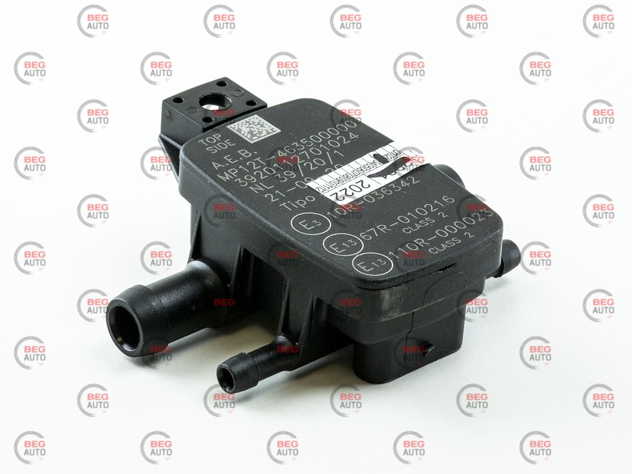 датчик тиску (MAP Sensor) AEB,Pride, (AEB) 4 цил., прохідний (d.12) (з датч. температури)