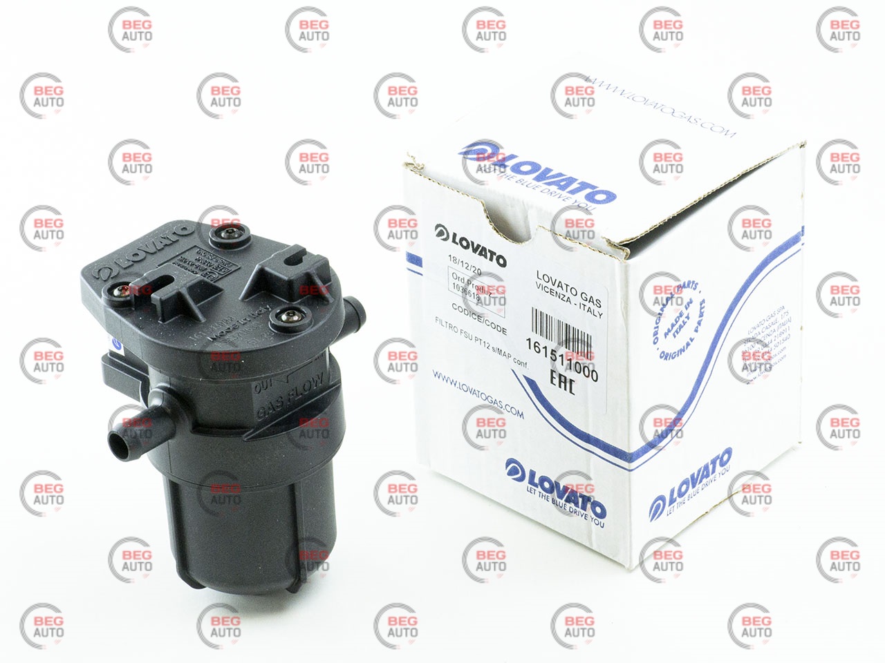 датчик тиску (MAP Sensor) Lovato з фільтруючим елементом