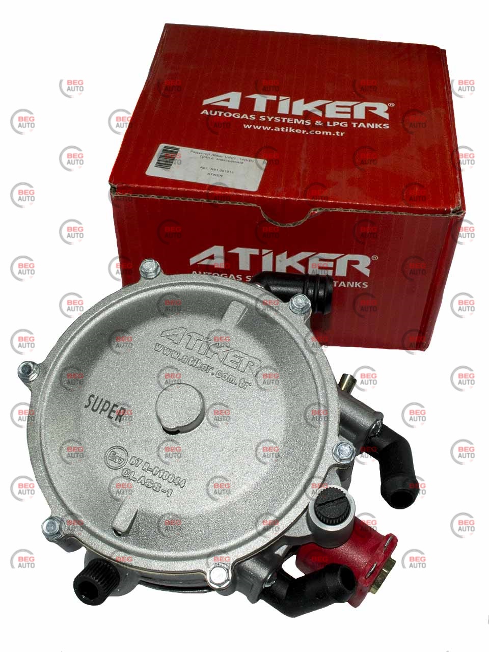 редуктор ГБО 2-3го покоління Atiker VR01 Super (до 140kw 190 к.с) електронний