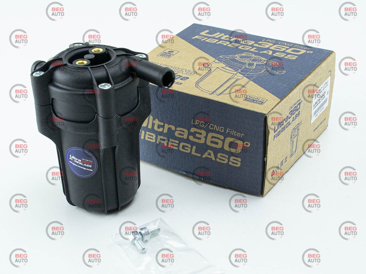 фільтр парової фази з відстійником Аlex Ultra 360 (12x12 fibreglass