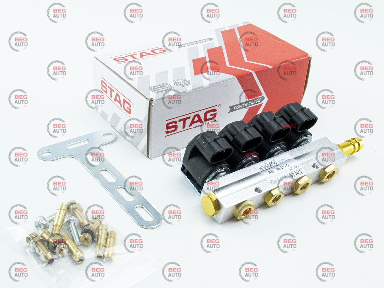 форсунки STAG W01 4 циліндри, з жиклерами D 1.5 мм (не орг)