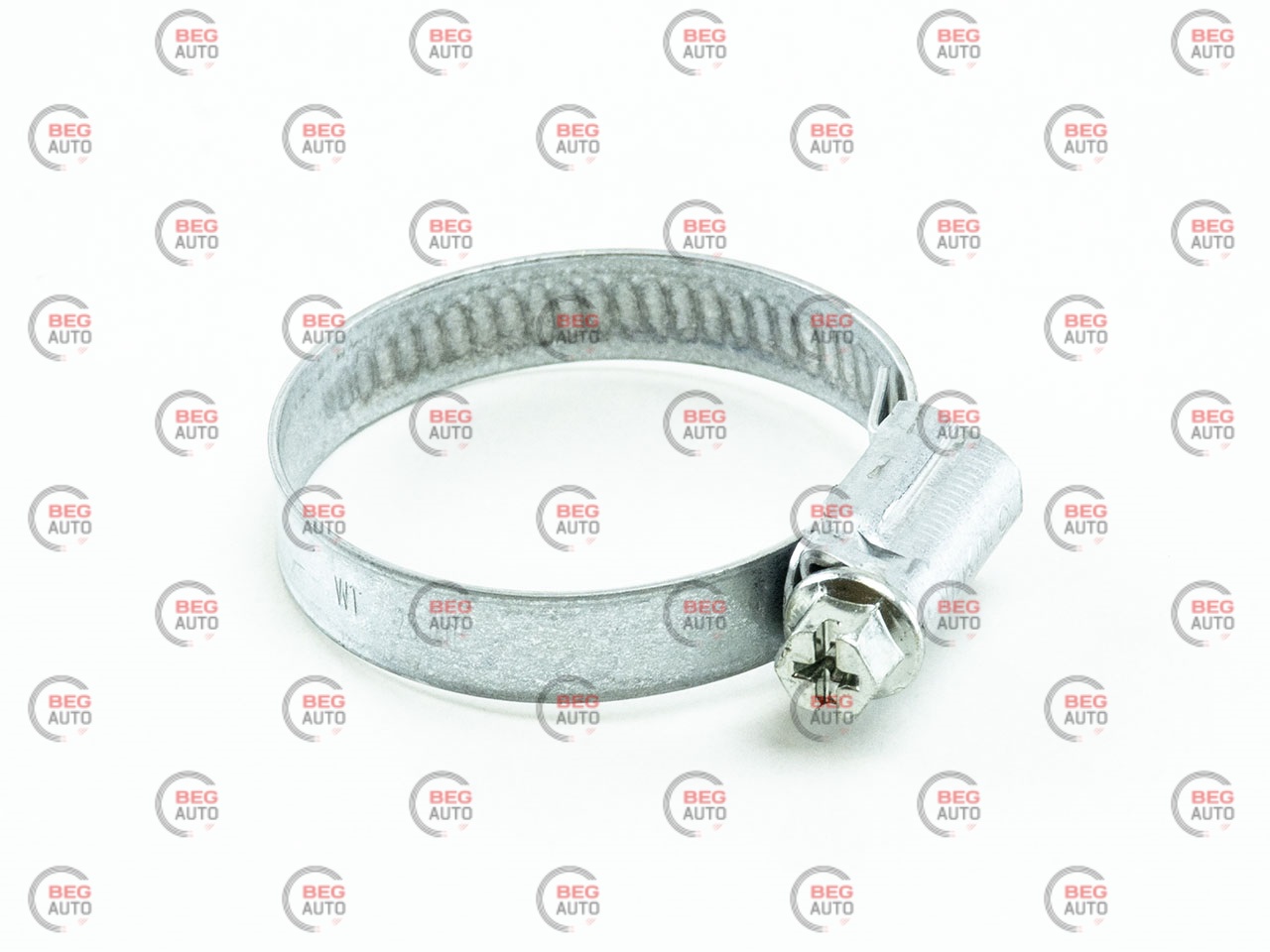 хомут оцинкований 9мм Mikalor W1 80-100мм (ASFA-L)