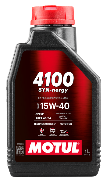 Олива моторна 4100 Syn-nergy 15W-40 1л