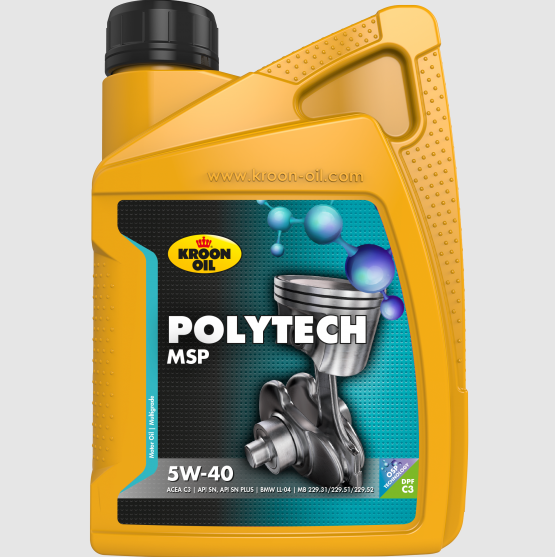 Олива моторна POLYTECH MSP 5W-40 1л