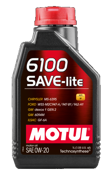 Олива моторна 6100 Save-lite 0W-20 1л
