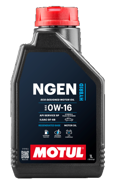 Олива моторна NGEN Hybrid 0W-16 1л