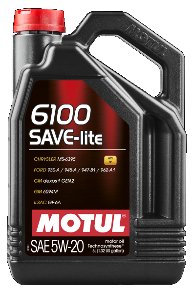 Олива моторна 6100 Save-lite 5W-20 5л