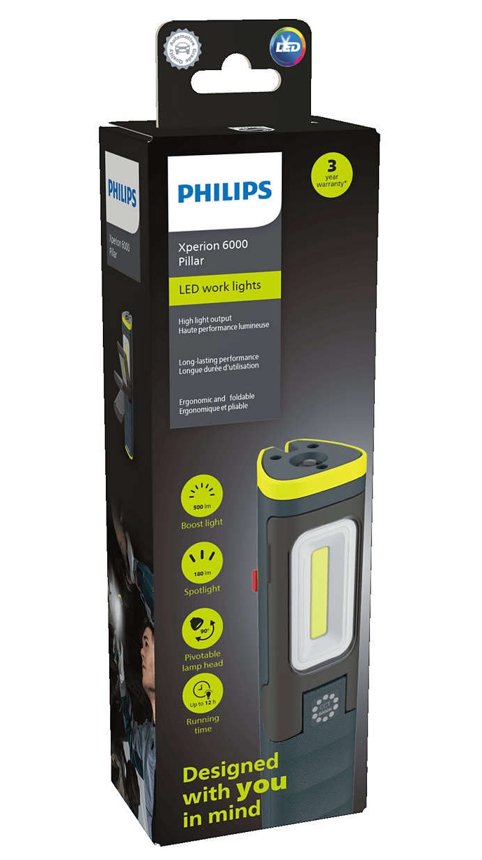 Ліхтар акумуляторний PHILIPS 400лм IP65
