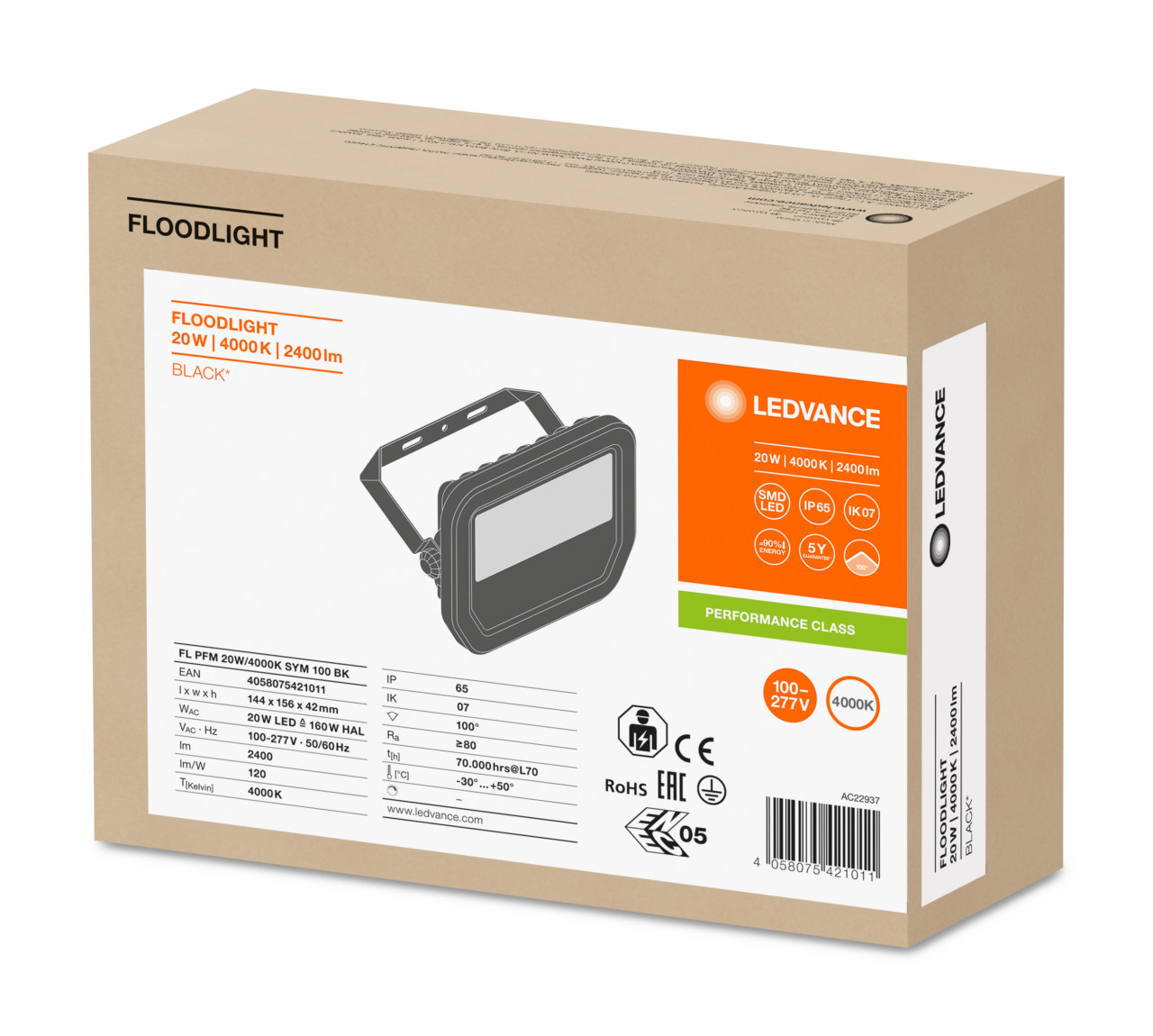 Подовжувач OSRAM 5м 0G 3мм²