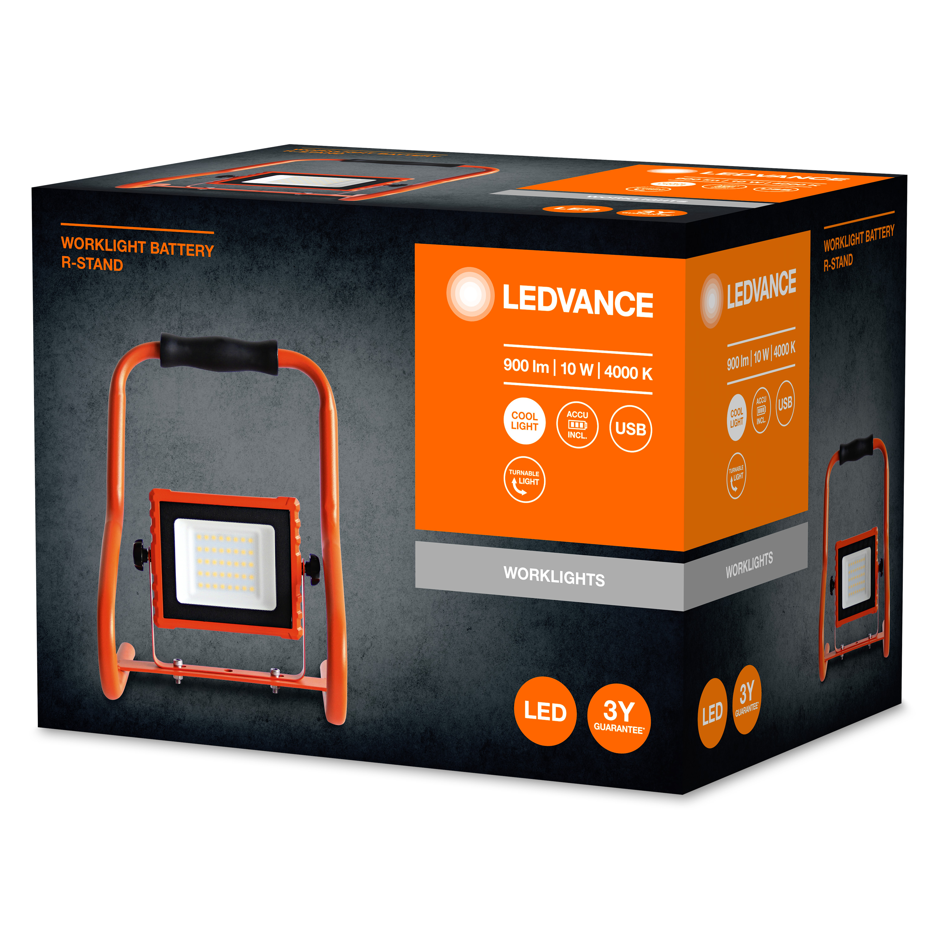 Прожектор LED OSRAM 10Вт 800лм 4000K IP44