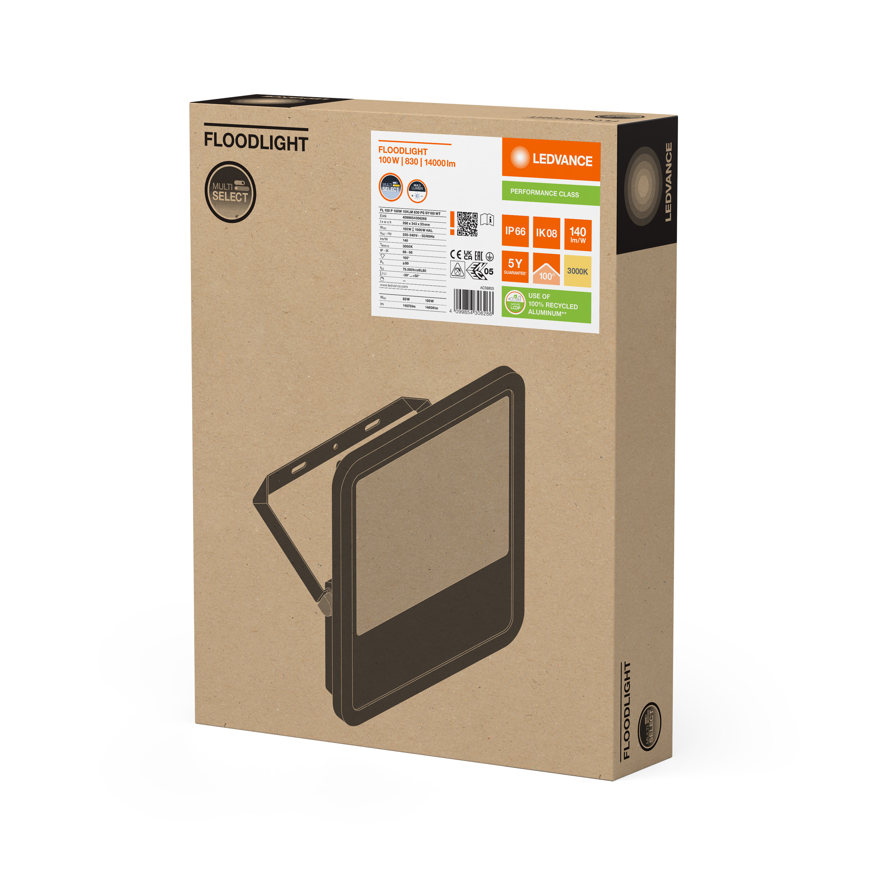 Подовжувач на котушці OSRAM 30м 3G 2,5мм² розетки