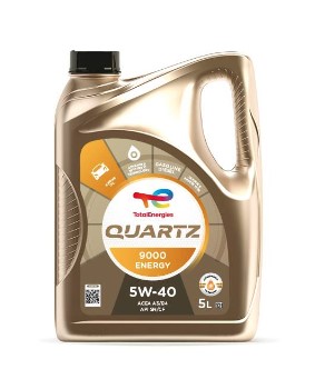 Олива моторна QUARTZ 9000 ENERGY 5W-40 5л