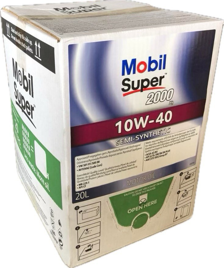 Олива моторна SUPER 2000 10W40 20л