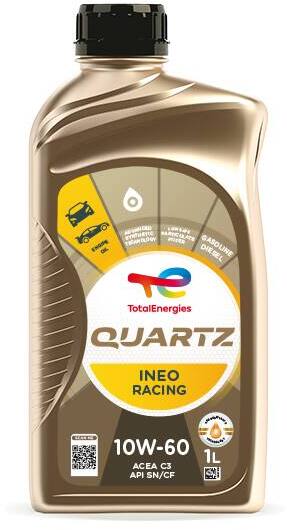Олива моторна QUARTZ INEO RACING 10W-60 1л