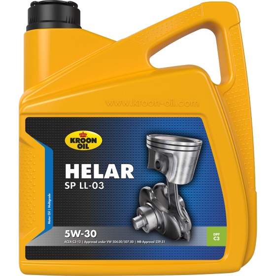 Олива моторна HELAR SP 5W-30 LL-03 4л