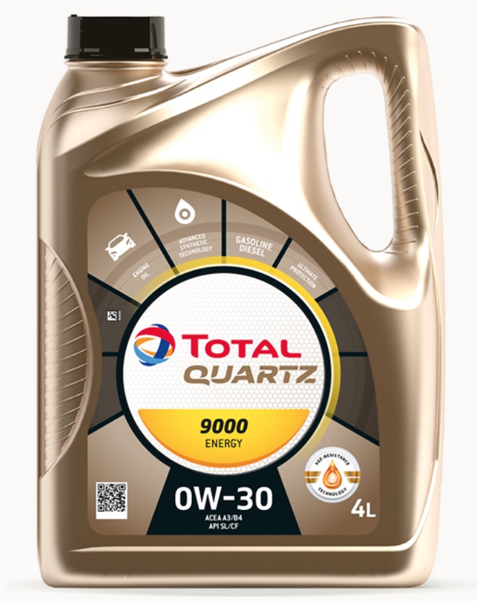 Олива моторна QUARTZ ENERGY 9000 0W-30 4л
