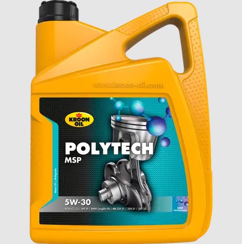 Олива моторна PolyTech MSP 5W-30 5л