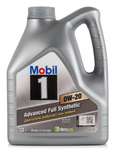Олива моторна MOBIL1 0W20 4л