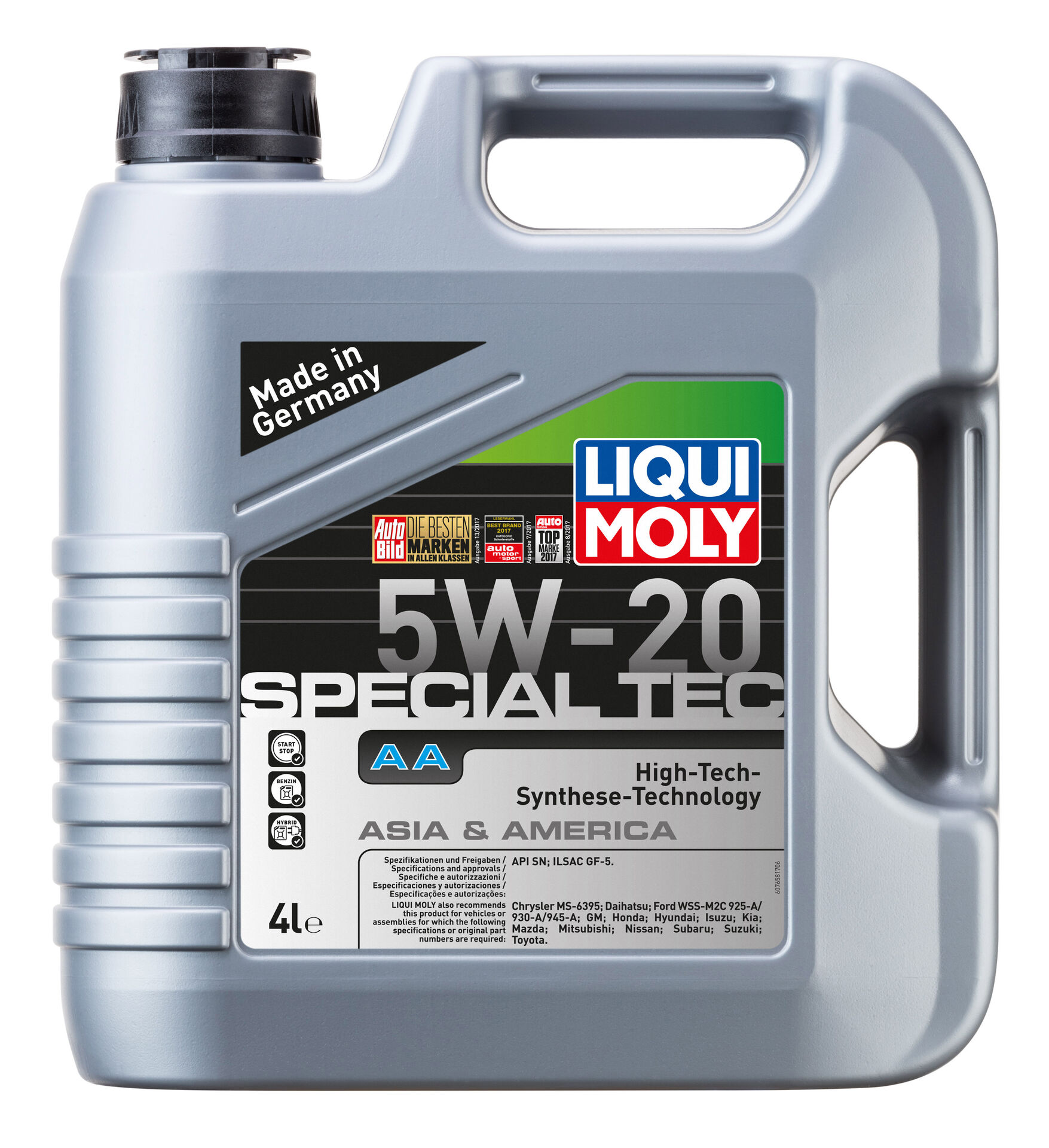 Олива моторна Special Tec AA 5W-20 4л