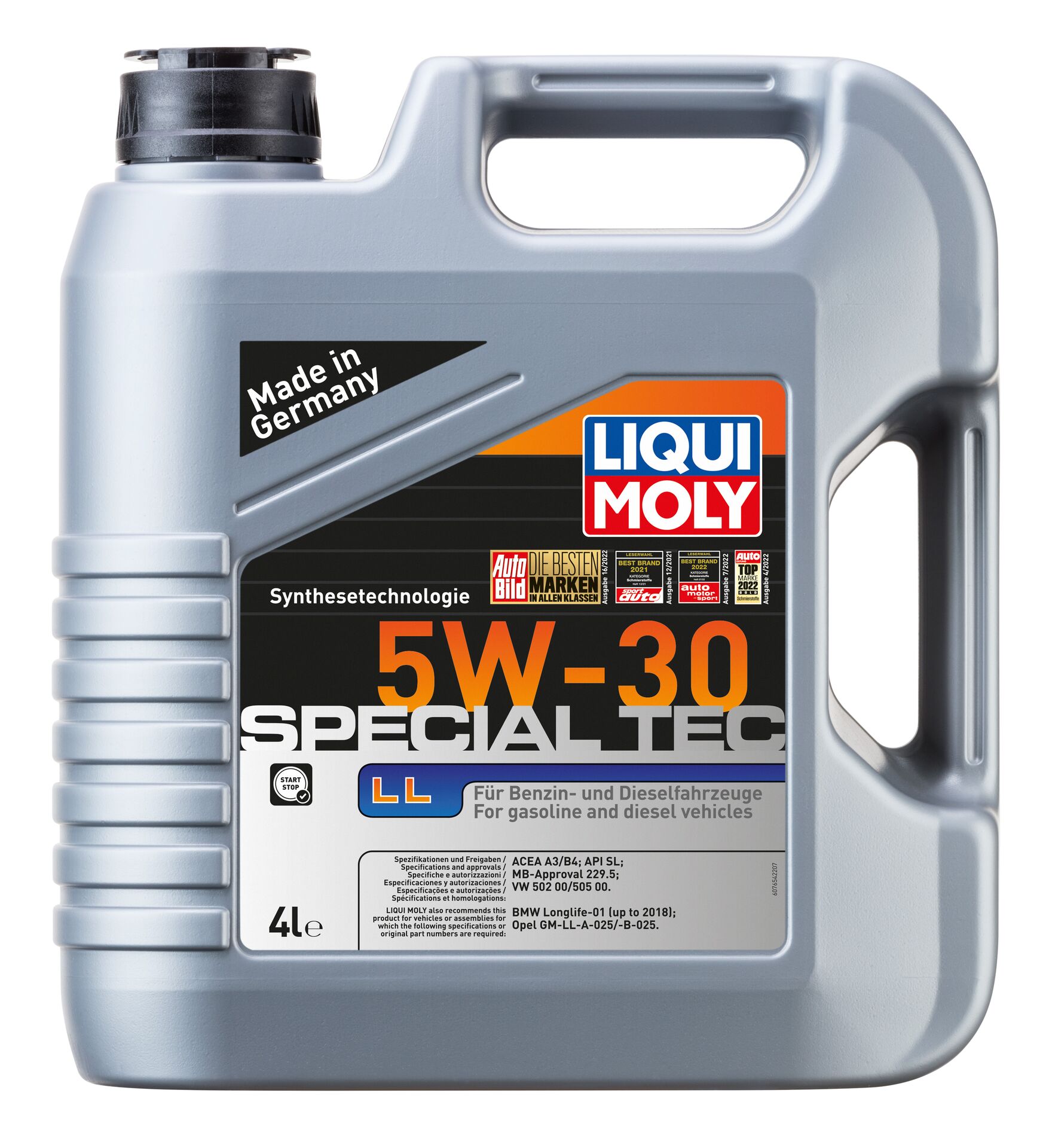 Олива моторна Special Tec LL 5W-30 4л