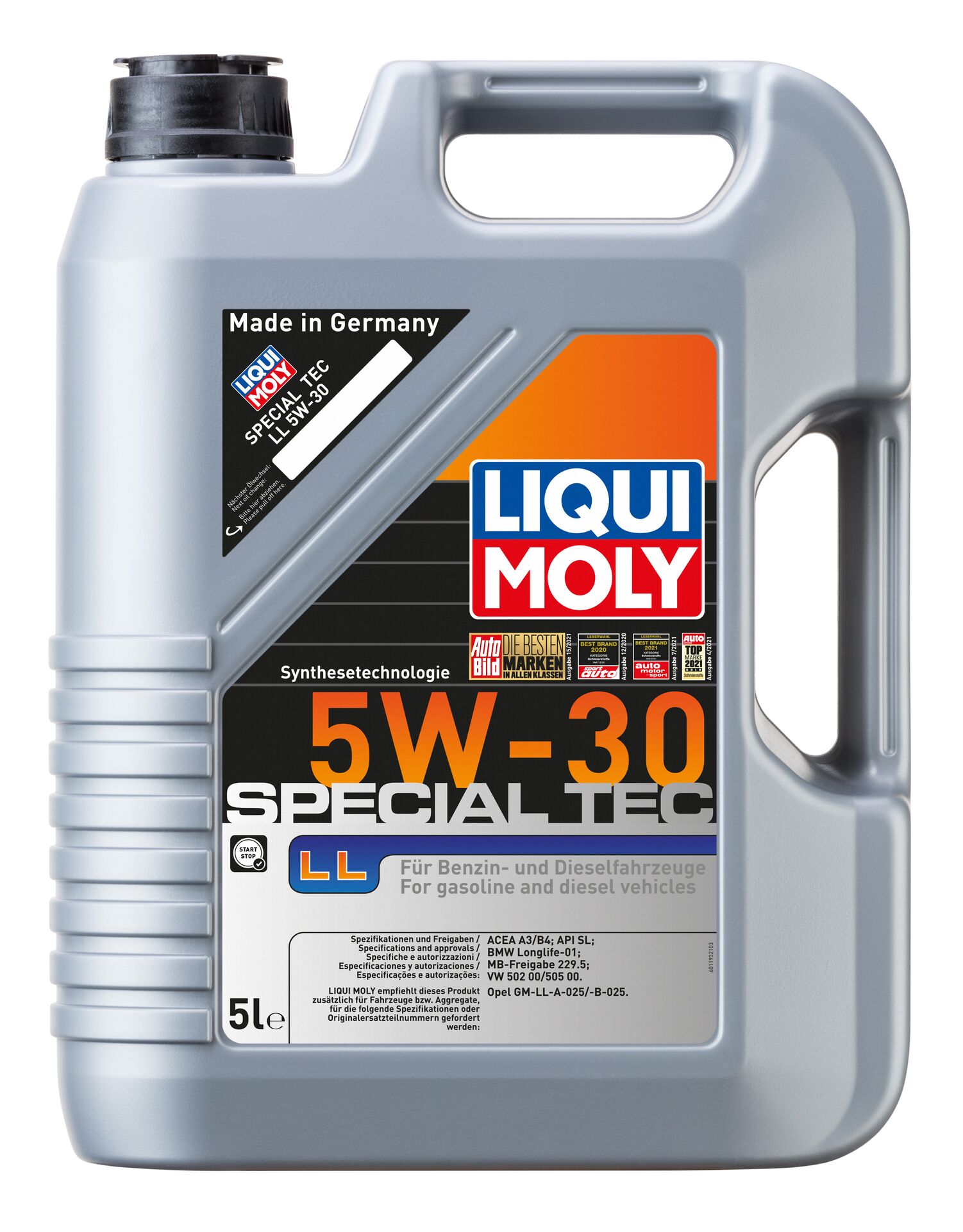 Олива моторна Special Tec LL 5W-30 5л