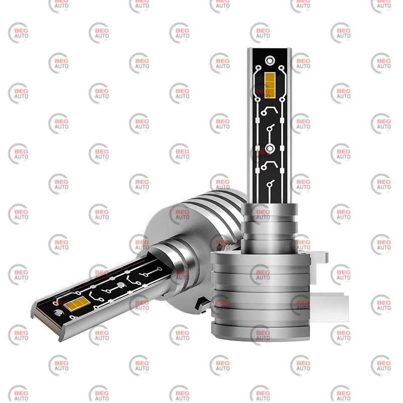 лампа LED H1 12V-24V 44W EUROTUN NHE 4500L 6000K радіатор