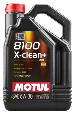 Олива моторна 8100 X-clean+ 5W-30 5л