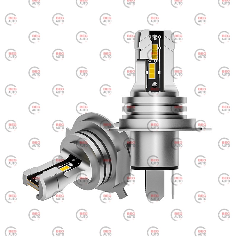 лампа LED H4 12V-24V 44W EUROTUN NHE 4500L 6000К радіатор
