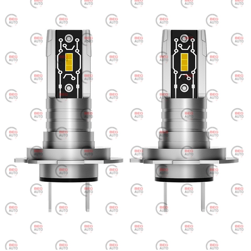 лампа LED H7 12V-24V 44W EUROTUN NHE 4500L 6000K радіатор