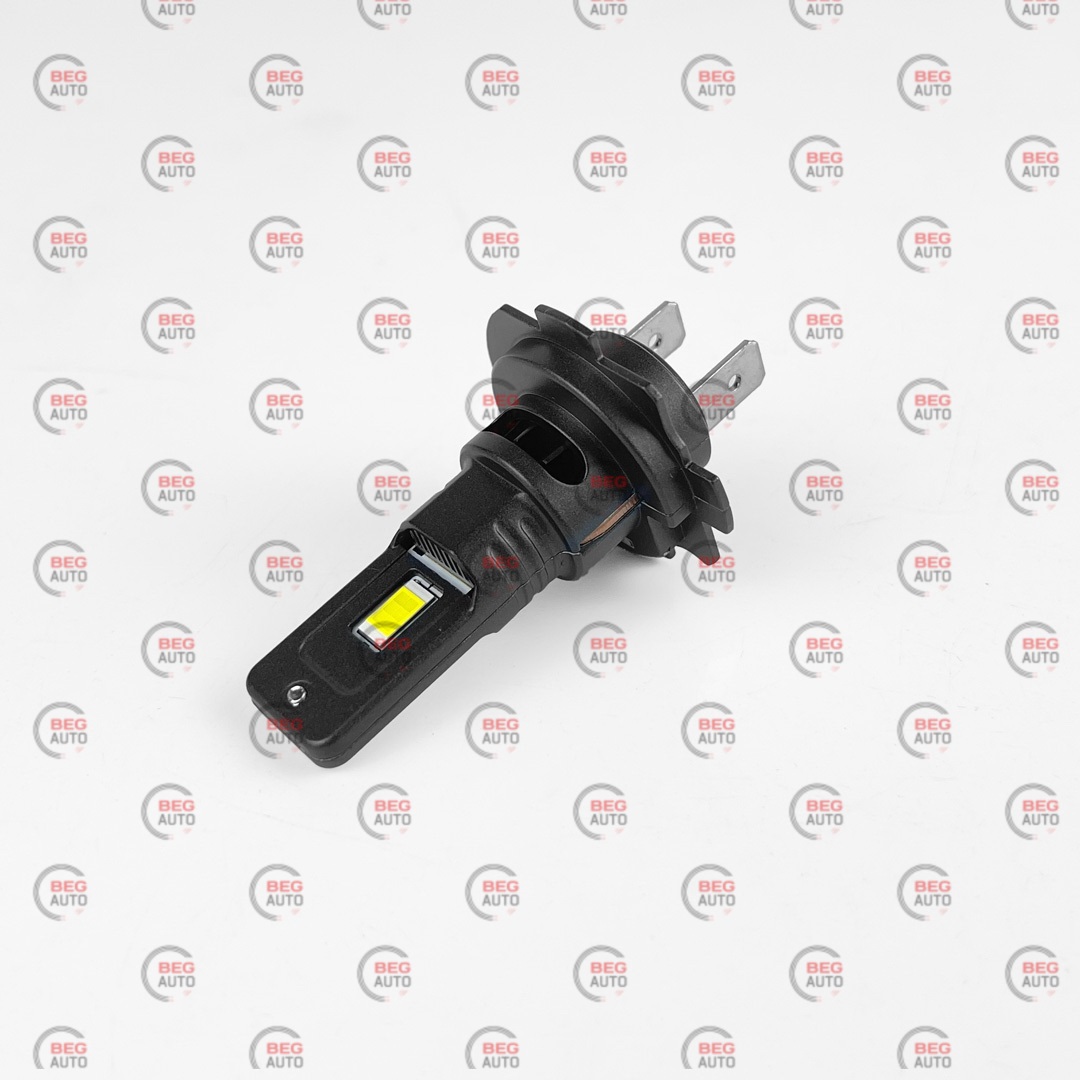 лампа LED H7 12V-24V 60W EUROTUN FH PRO 8000L 5000K радіатор