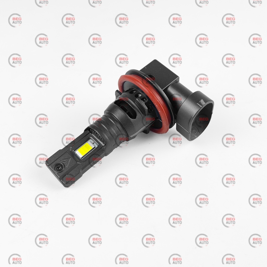 лампа LED H8/H9/H11/H16 12V-24V 60W EUROTUN FH PRO 8000L 5000K радіатор