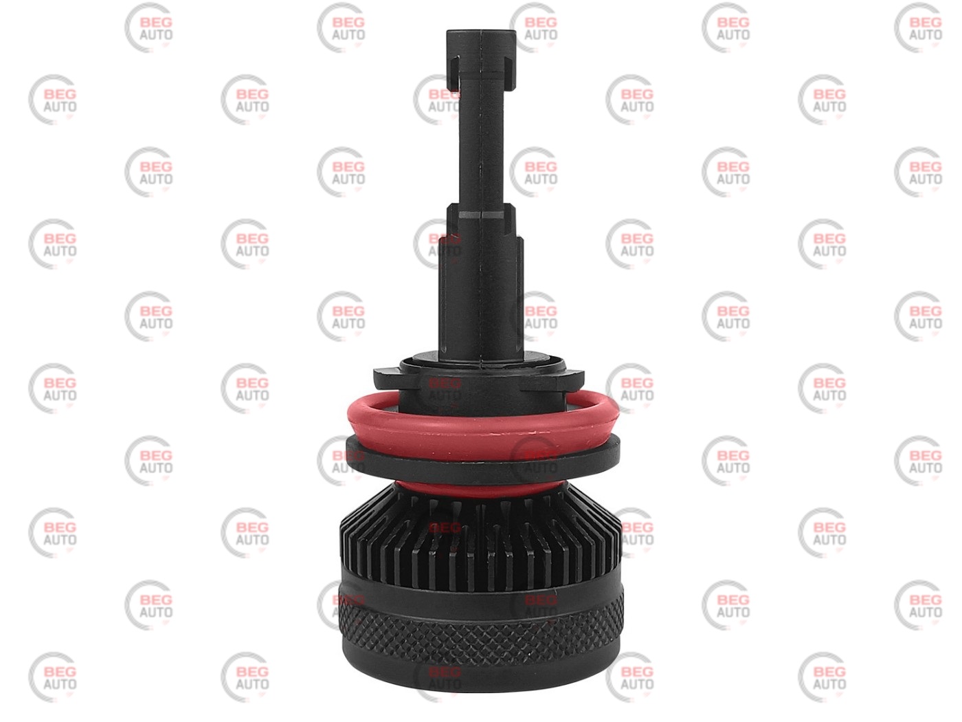 лампа LED H8/H9/H11/H16 12V-24V 65W EUROTUN Z2 10000L 5000K CAN BUS радіатор з вентилят.