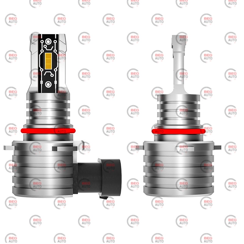 лампа LED HB3 12V-24V 44W EUROTUN NHE 4500L 6000K радіатор