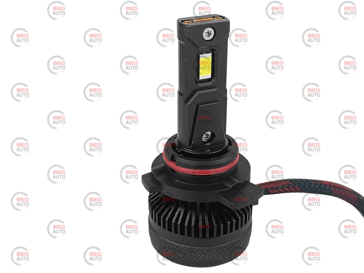 лампа LED HB4 12V-24V 65W EUROTUN Z2 10000L 5000К CAN BUS радіатор з вентилят.