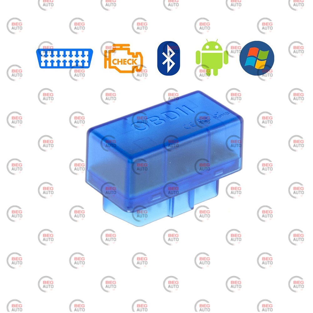 адаптер-сканер діагностичний OBDII - BLUETOOTH ELM327