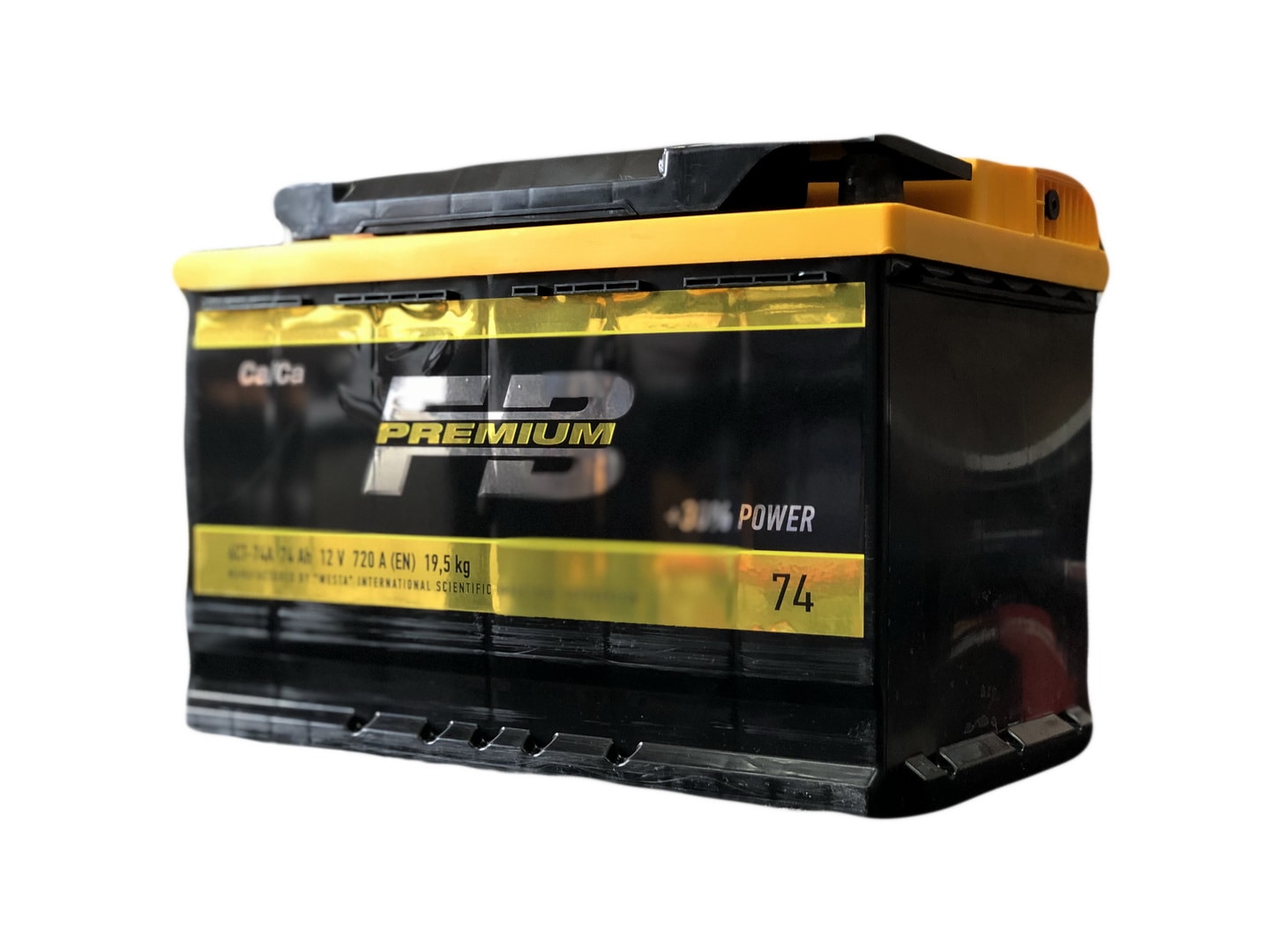 Акумулятор Fire Ball 6СТ-74 Premium (правий +)