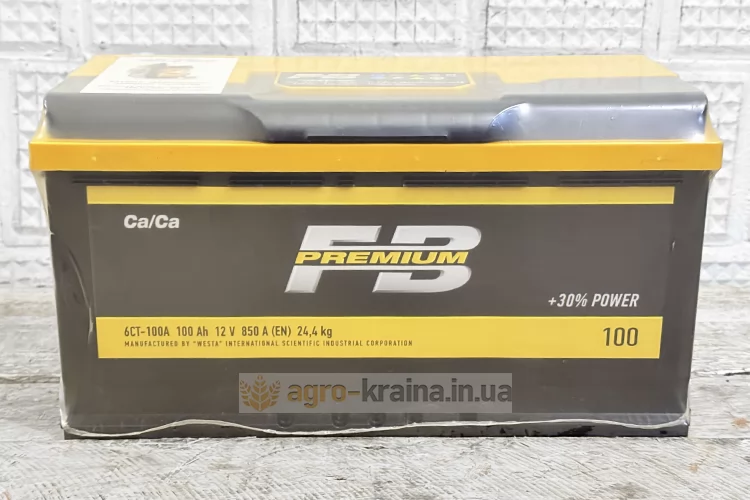Акумулятор Premium Fire Ball (Євро, 100 А·год, 850 А)